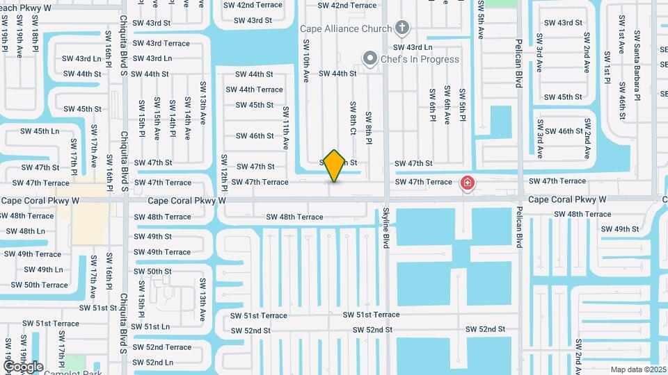 906 SW 47th Terrace Map and Location Details