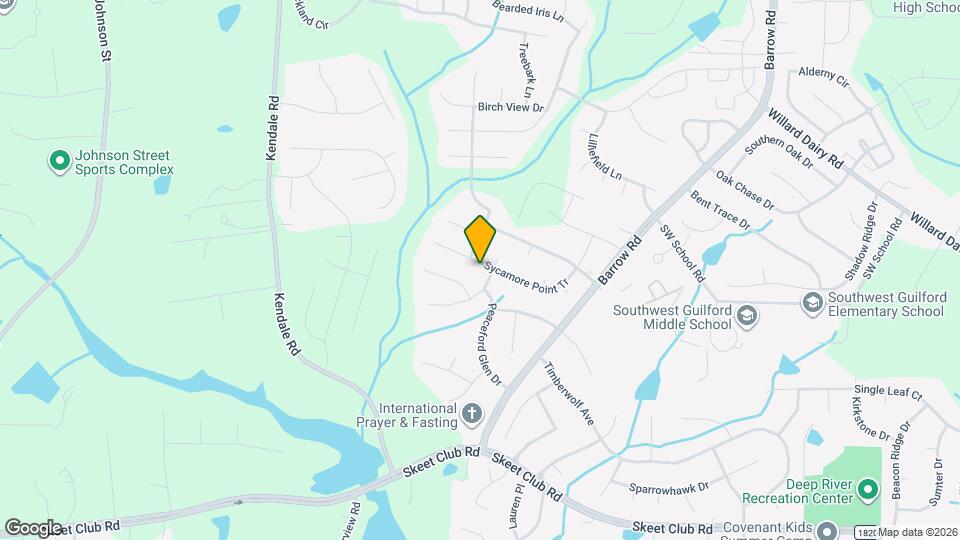 3048 Sycamore Point Tr Map and Location Details