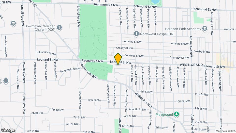 1317 Morgan St NW Map and Location Details