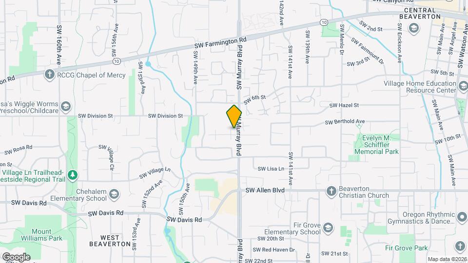 14511 SW Grayling Ln Map and Location Details