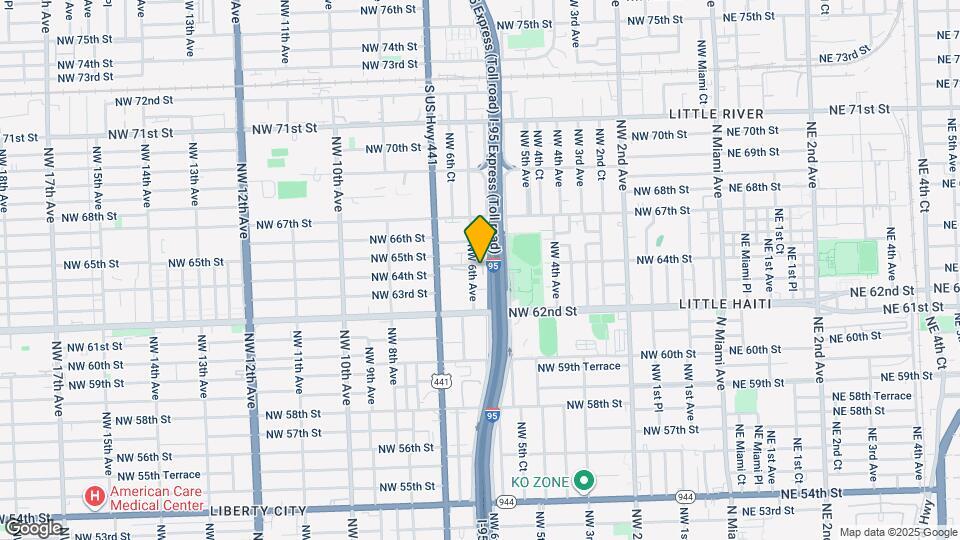 590 NW 64th St Map and Location Details