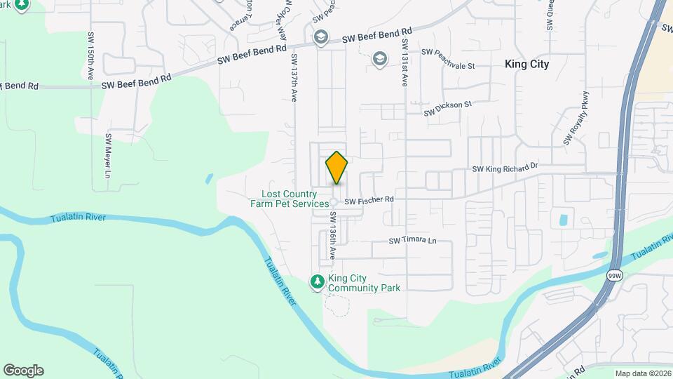 16928 SW 136th Ave Map and Location Details
