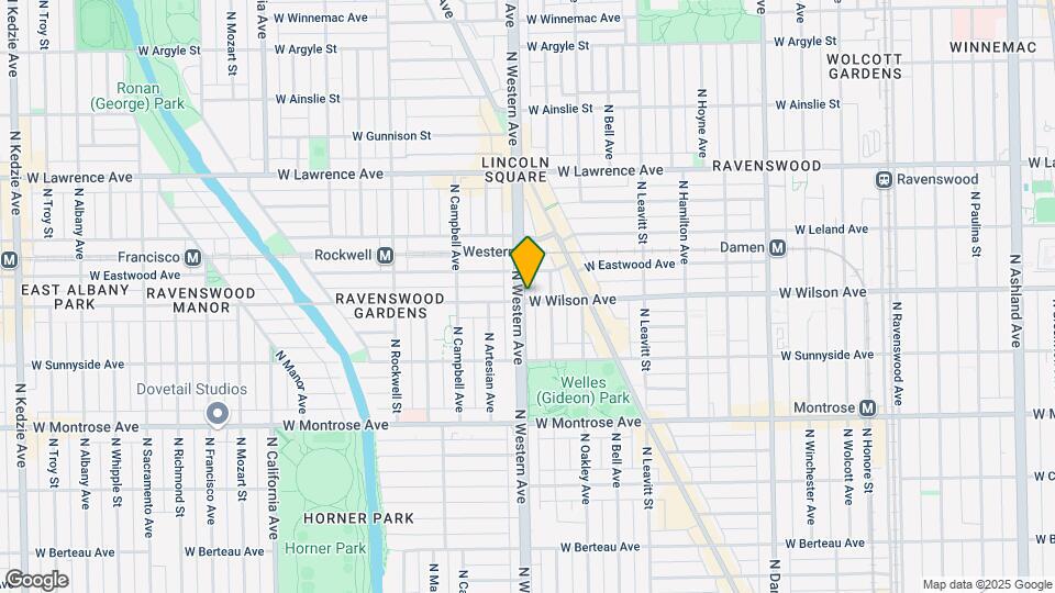 4603 N Western Ave, Unit 3 Map and Location Details
