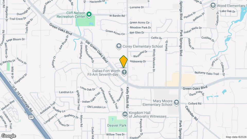 4308 Kelly Hill Dr Map and Location Details