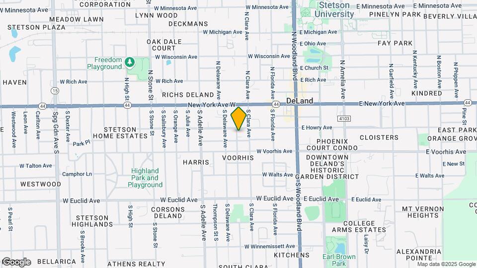 318 W Howry Ave Map and Location Details