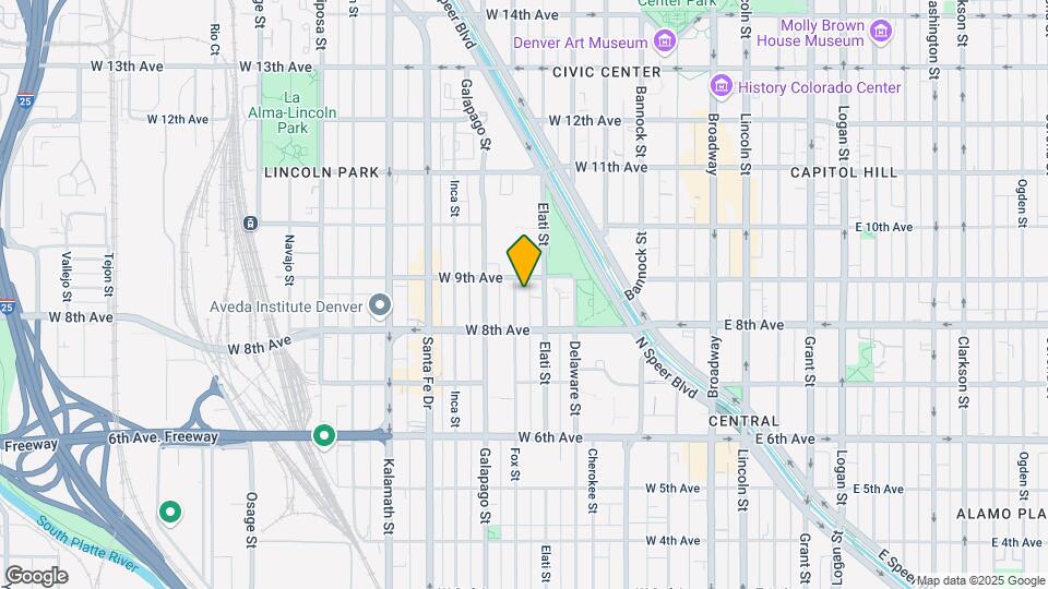 856 Fox St Map and Location Details