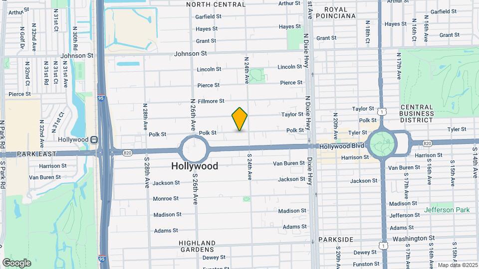 2418 Polk St Map and Location Details