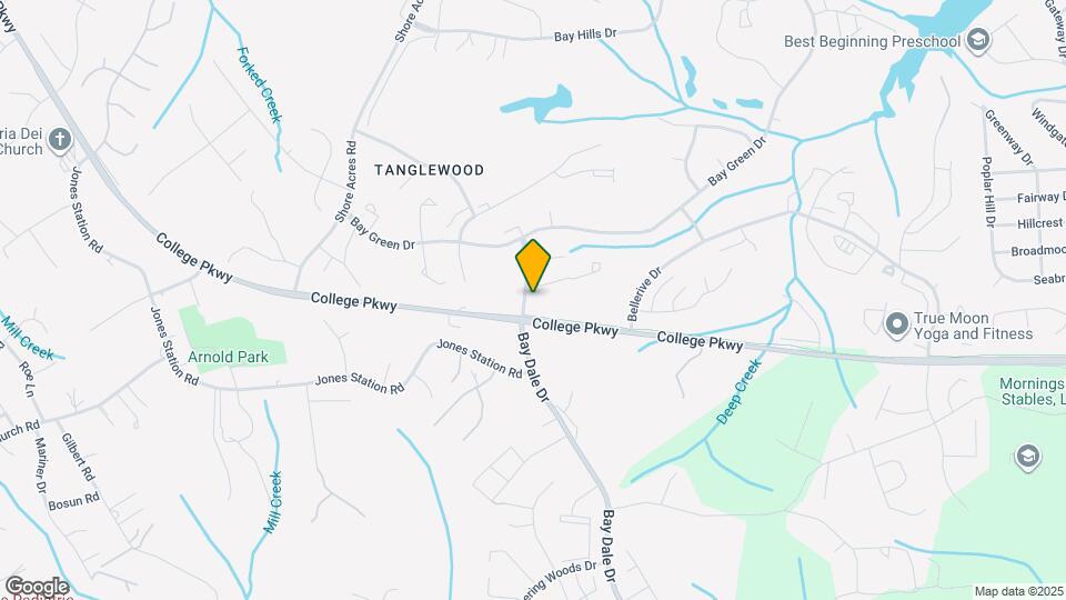 407 Bay Dale Dr Mapa y Detalles de la Ubicación