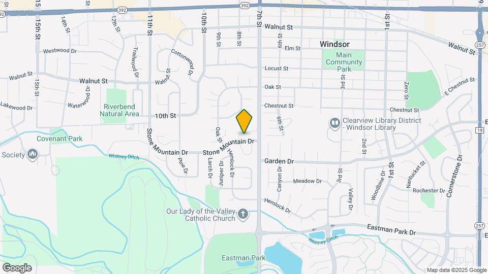 840 Stone Mountain Ct Mapa y Detalles de la Ubicación