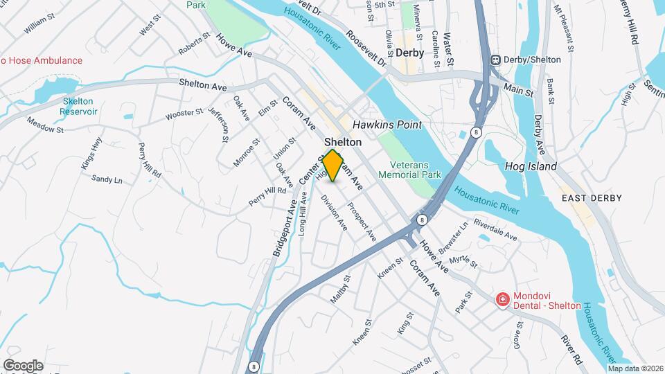 210 Prospect Ave Map and Location Details