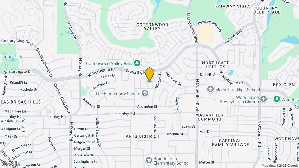 3708 Cranston Ct E Map and Location Details