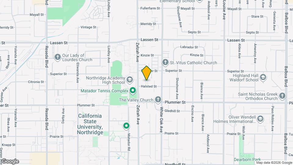 17821 Halsted St Mapa y Detalles de la Ubicación