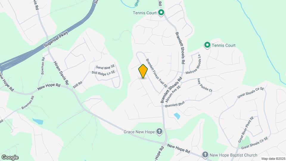 1540 Bramlett Blvd Map and Location Details