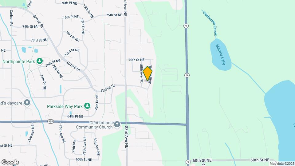 6810 86th Ave NE Map and Location Details