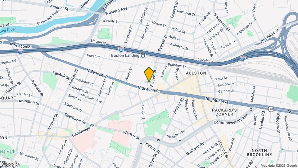 1 Harvester St Map and Location Details