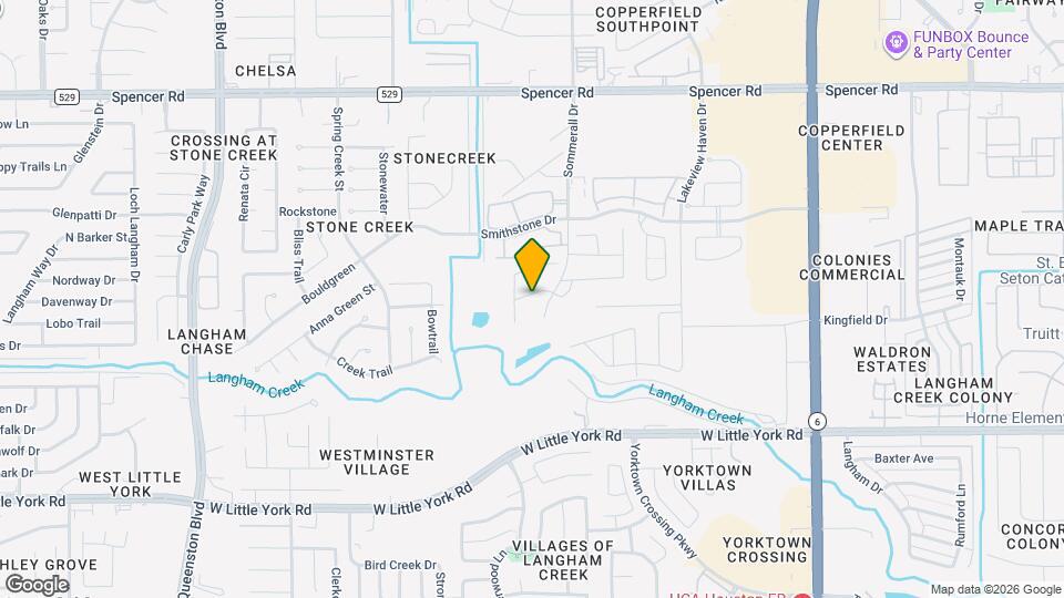 16323 Brookside Willow Ln Map and Location Details