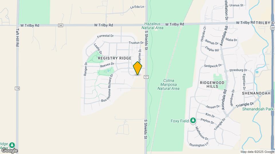 1203 Bon Homme Richard Dr Map and Location Details