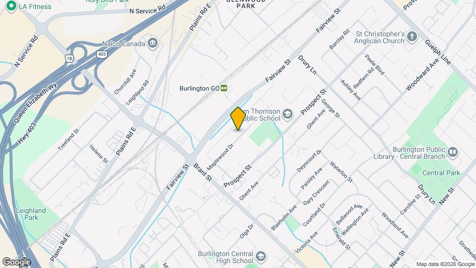 2093 Maplewood Dr Map and Location Details