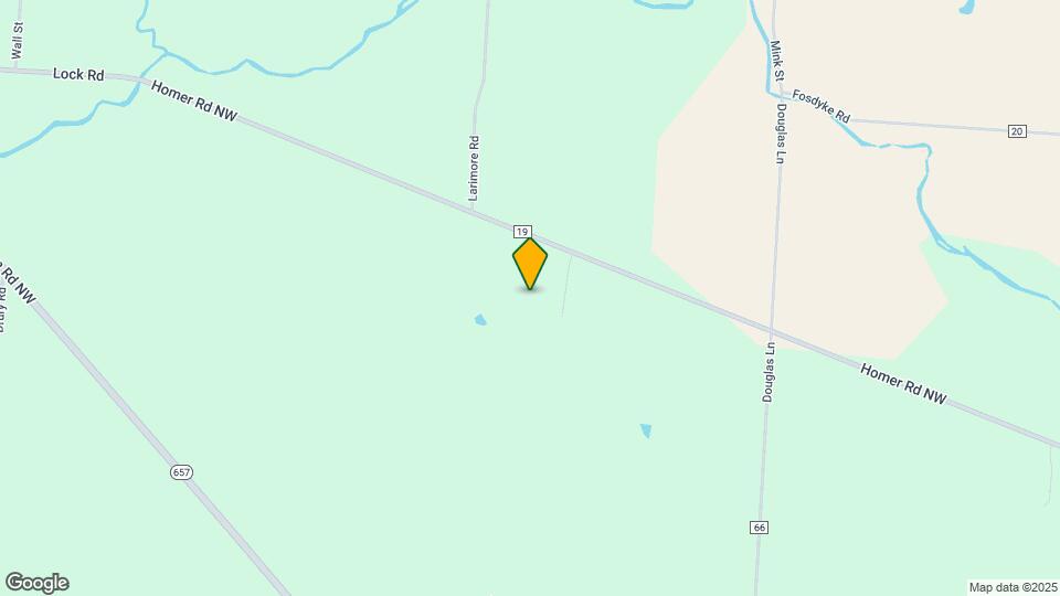 4585 Homer Rd NW Map and Location Details