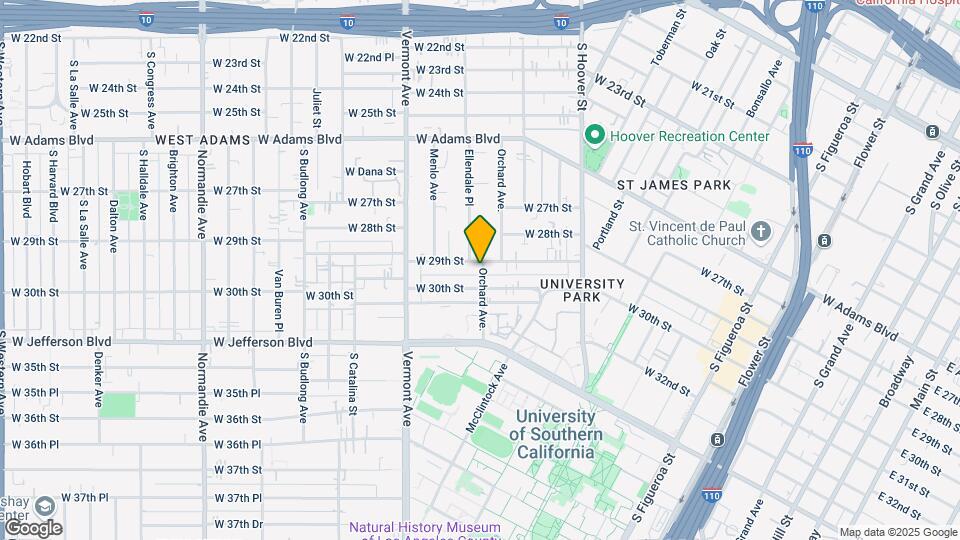 1276 W 29th St Mapa y Detalles de la Ubicación