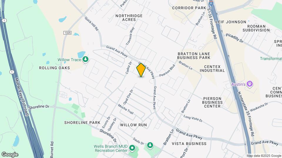 3605 Talladega Trce Map and Location Details