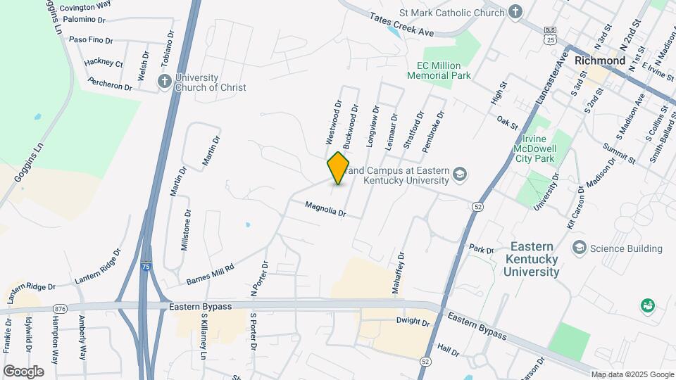 107 Robbins Dr Mapa y Detalles de la Ubicación