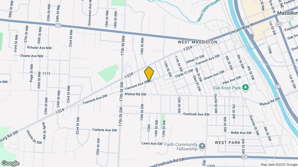 1421 Tremont Ave SW Map and Location Details