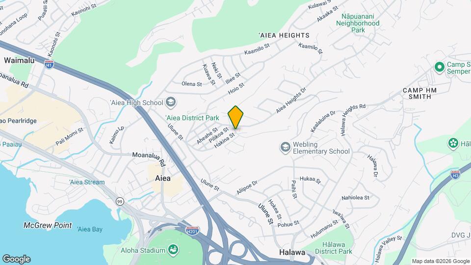 99-520 Kaulainahee Pl Map and Location Details