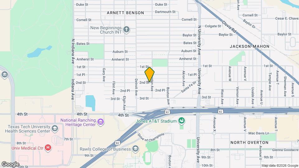 2803 2nd St Map and Location Details