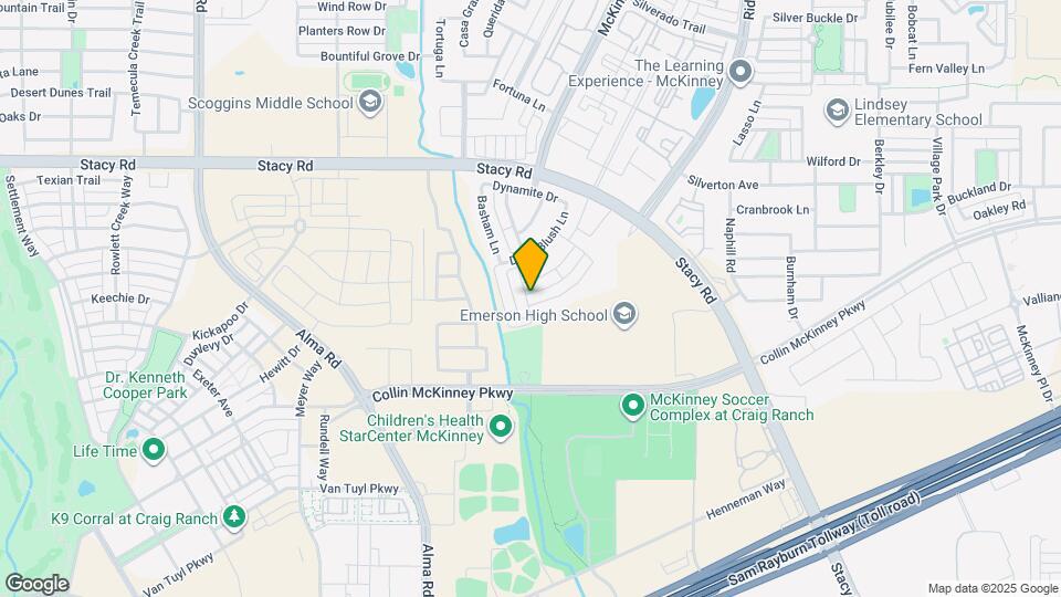 5420 Tuskegee Trail Map and Location Details