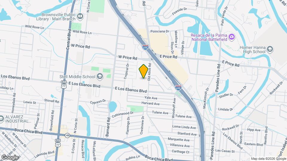 851 Old Alice Rd Map and Location Details