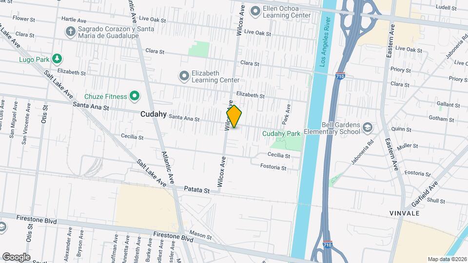 Santa Ana Apartments Map and Location Details