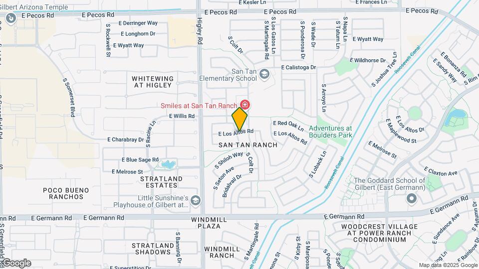 3355 E Los Altos Rd Mapa y Detalles de la Ubicación