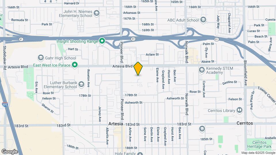 Los Arboles Apartments Mapa y Detalles de la Ubicación