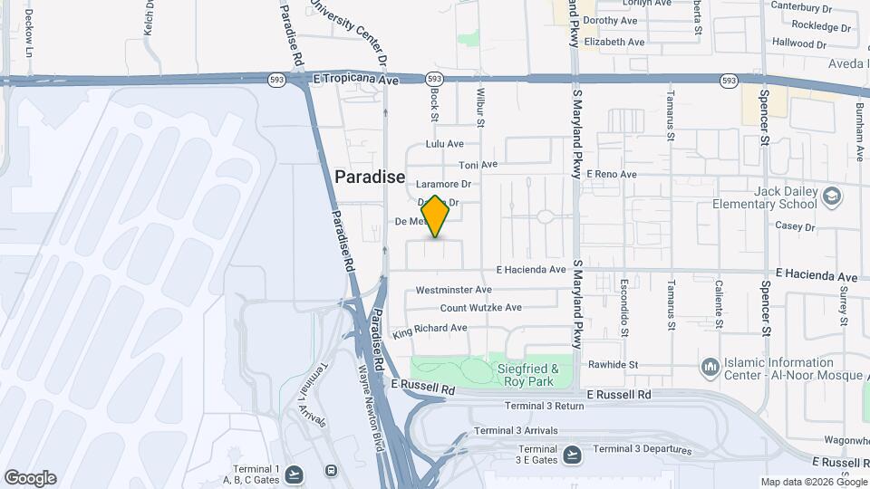 899 Monika Way Mapa y Detalles de la Ubicación