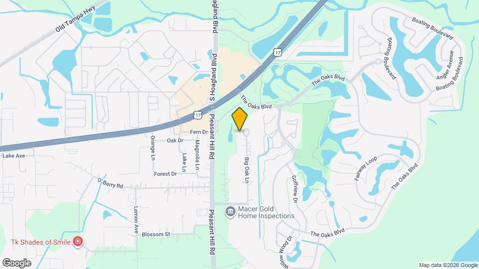 1690 Big Oak Ln Map and Location Details