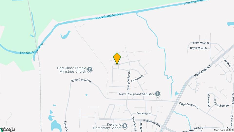 4627 Crystal Springs Dr Map and Location Details