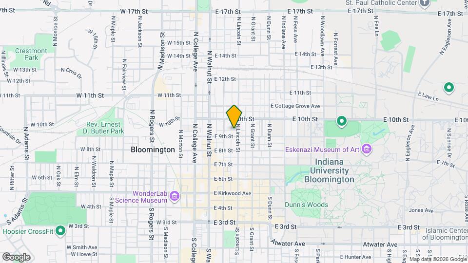 511 N Lincoln St Map and Location Details