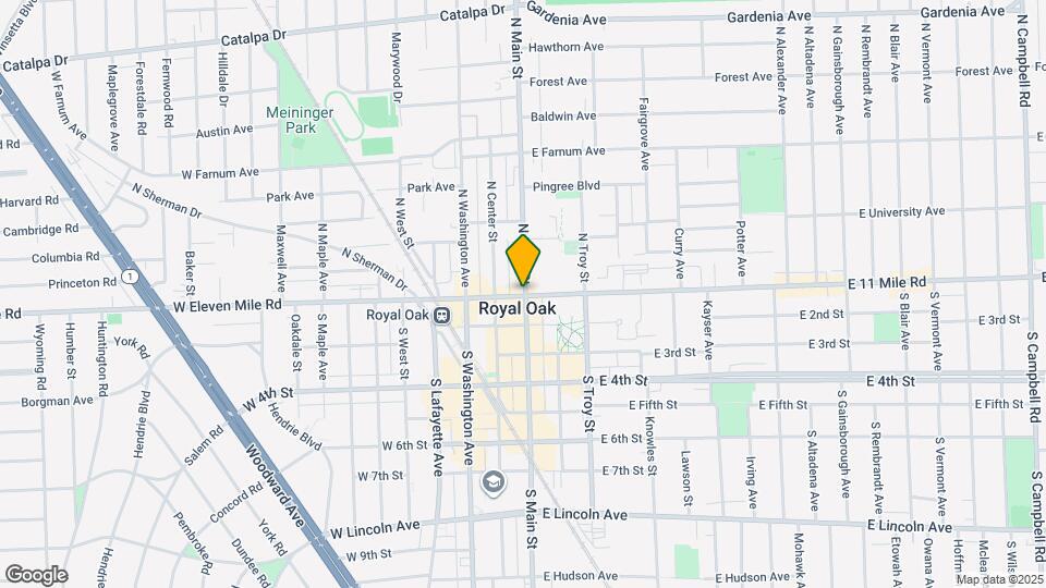 480 N Main St Mapa y Detalles de la Ubicación