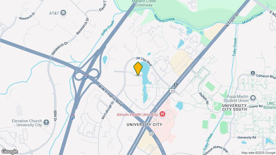 NOVEL University Place by Crescent Communities Map and Location Details