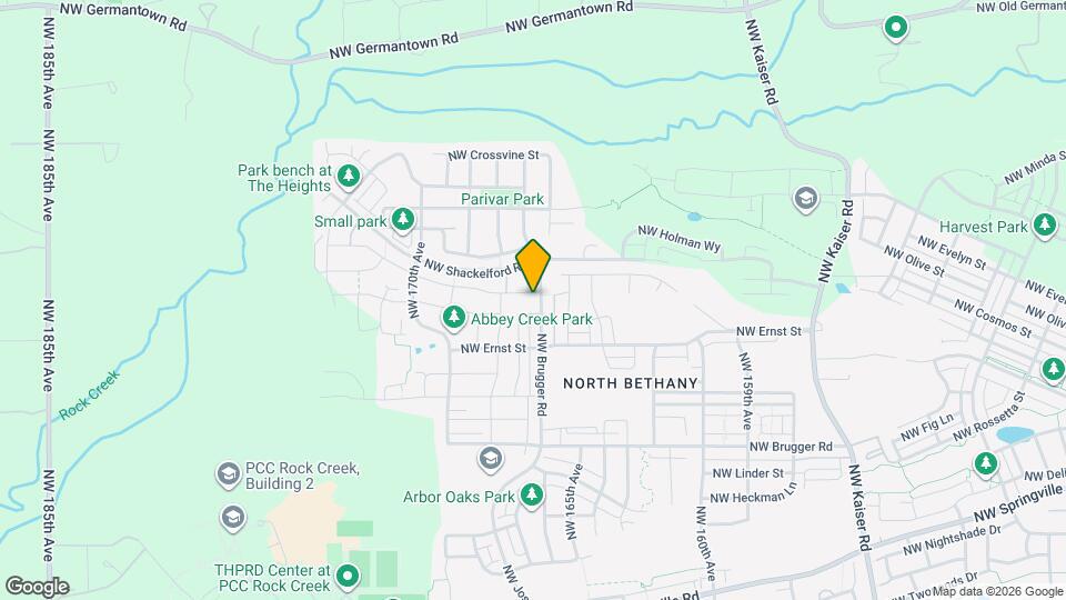 16678 NW Viola St Map and Location Details