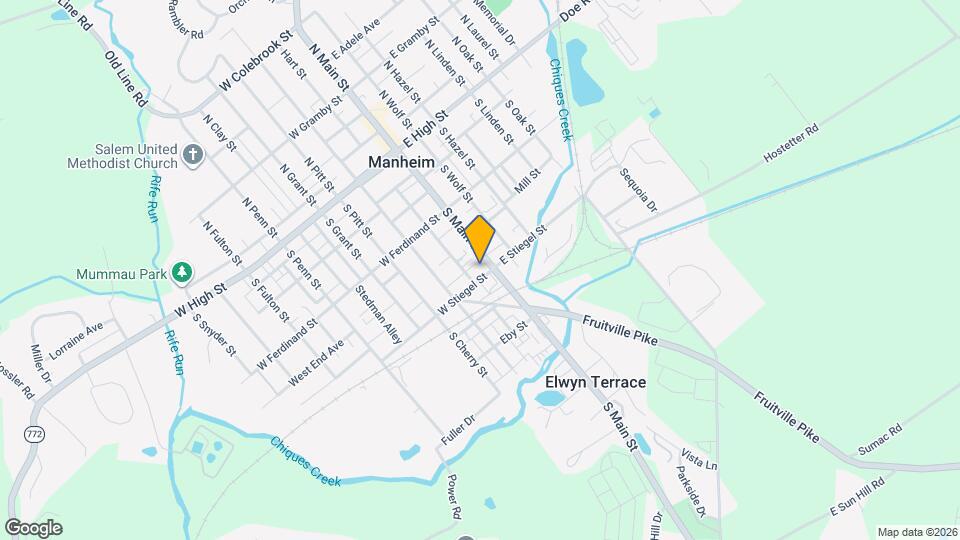 Unavailable Property at 14 W Stiegel St in Manheim, PA Listing Removed