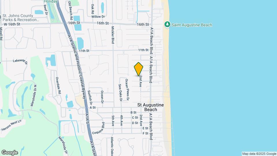203 6th St Map and Location Details
