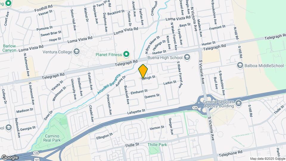 5306 Lehigh St, Unit Studio Map and Location Details