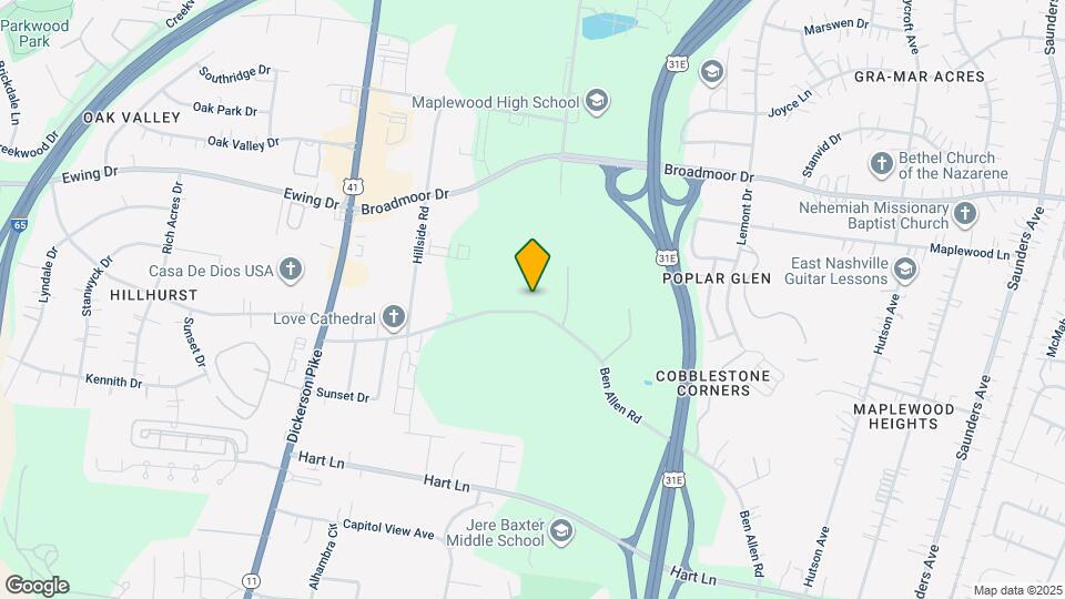 241 Ben Allen Rd Map and Location Details
