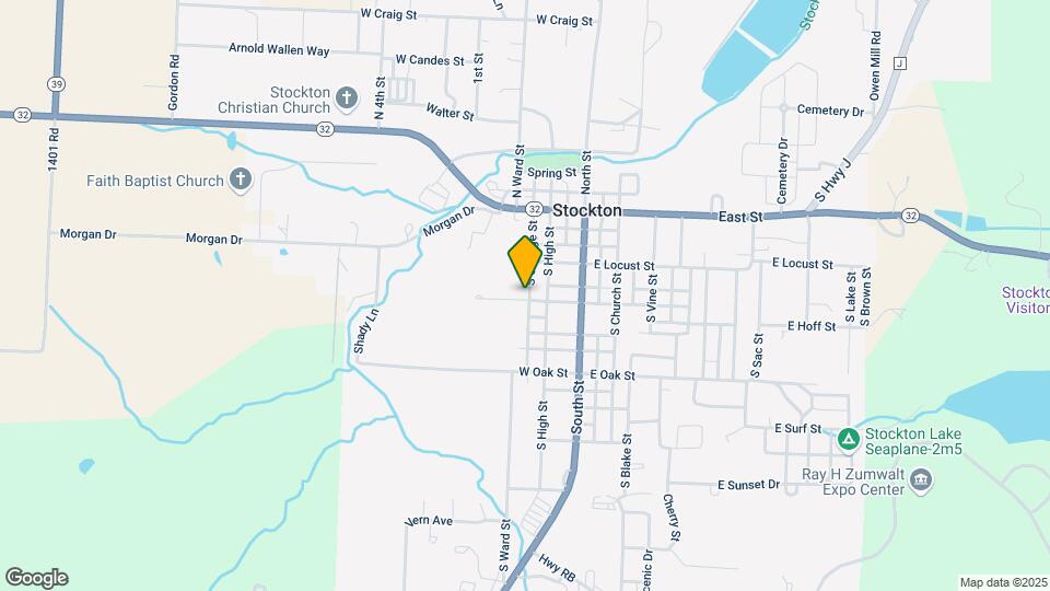 405 S College St Map and Location Details