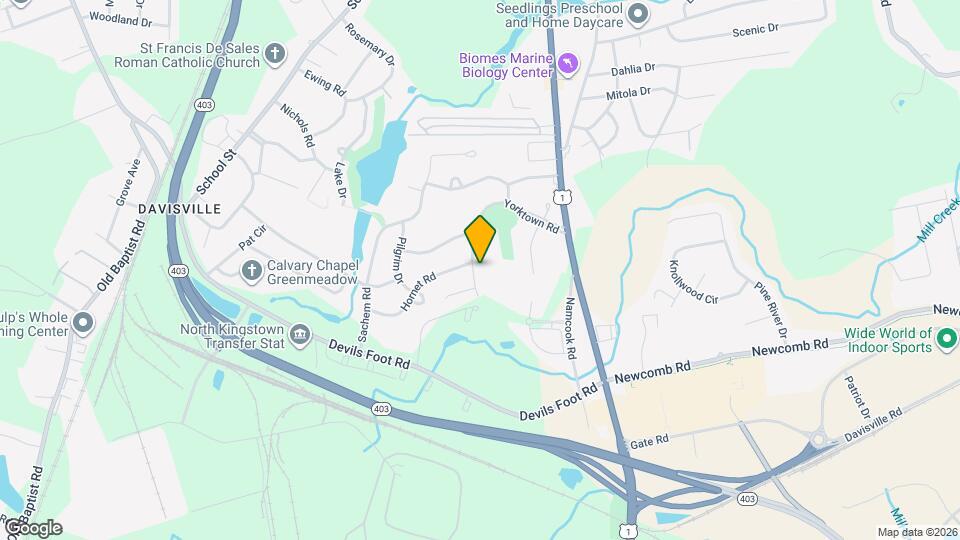 180 Yorktown Rd Map and Location Details