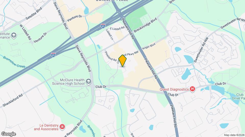 1626 Northgate Mill Dr Map and Location Details