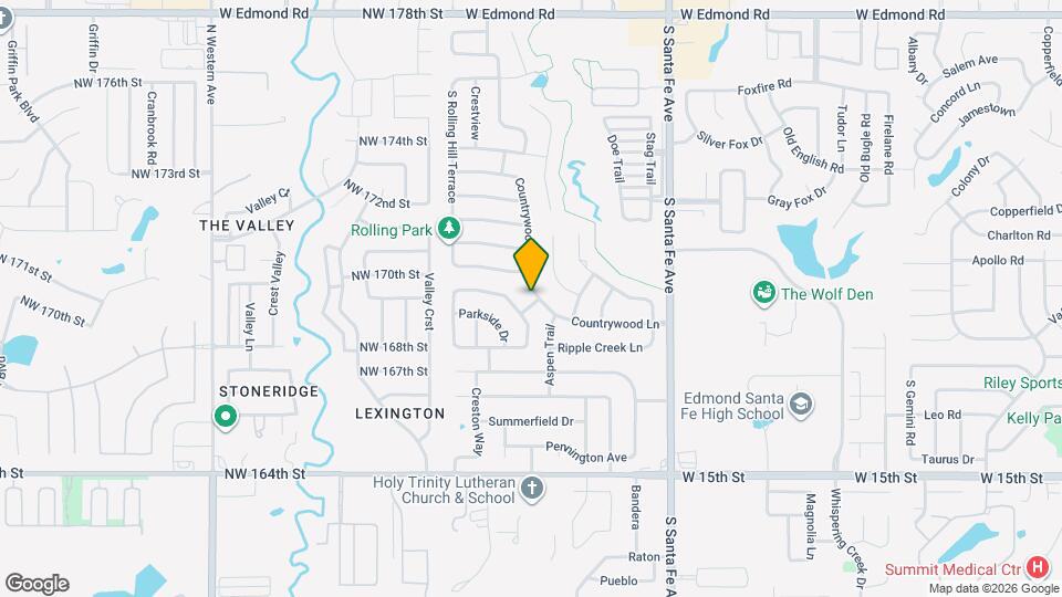 1113 Countrywood Ln, Unit #01 Mapa y Detalles de la Ubicación