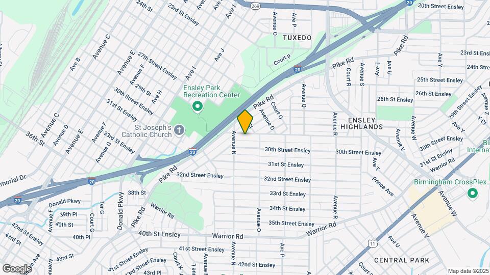 1411 29th St Map and Location Details